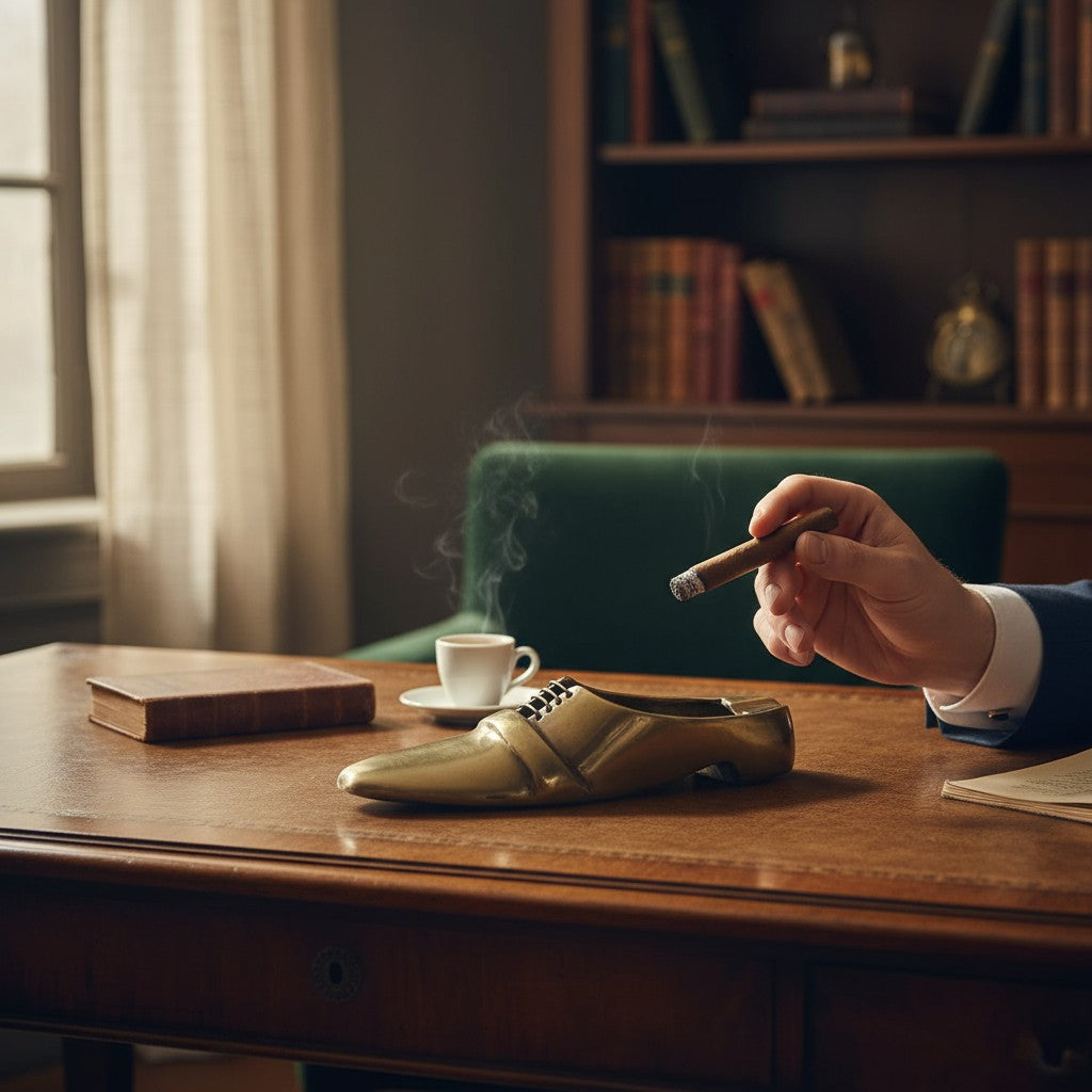 Brass Shoe 12cm (ABNI7686-BR)