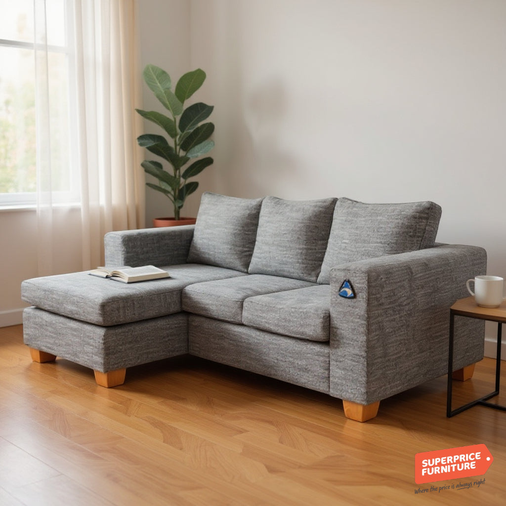 Leo 3 Seater Reversible Chaise (NZ MADE)