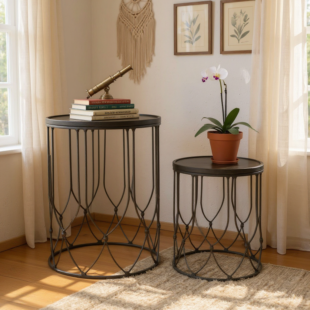 Chang Set of 2 Tables (ANXB8269-BG)