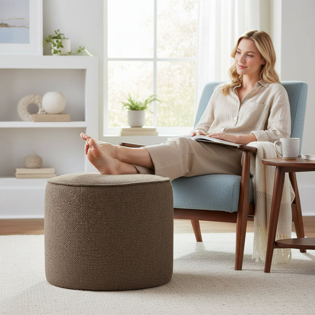 CHICAGO OTTOMAN - DRIFTWOOD (LA2041 - RFA)