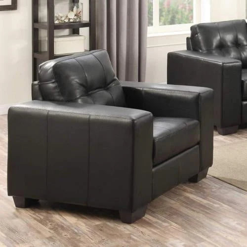 Metro Single Armchair - Black