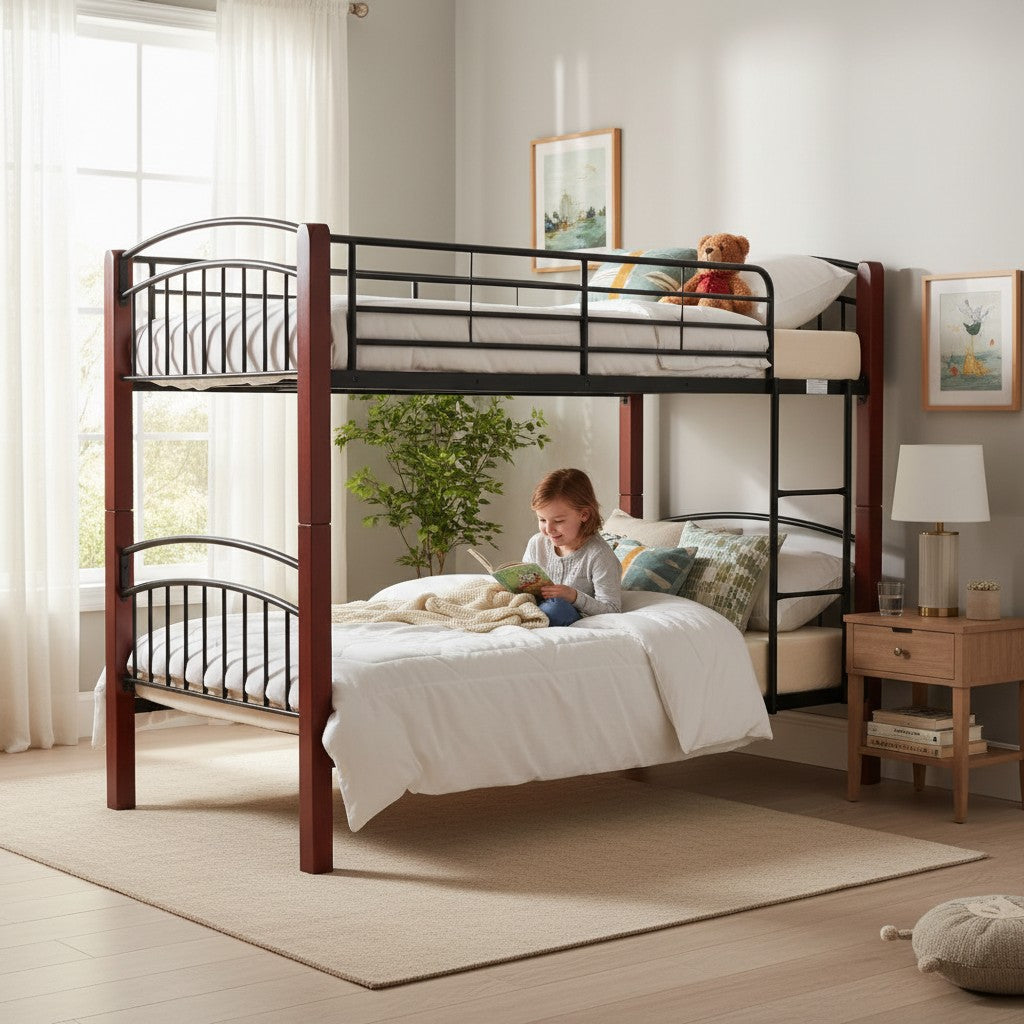 Alex Commercial Grade Bunk Bed  - King Single