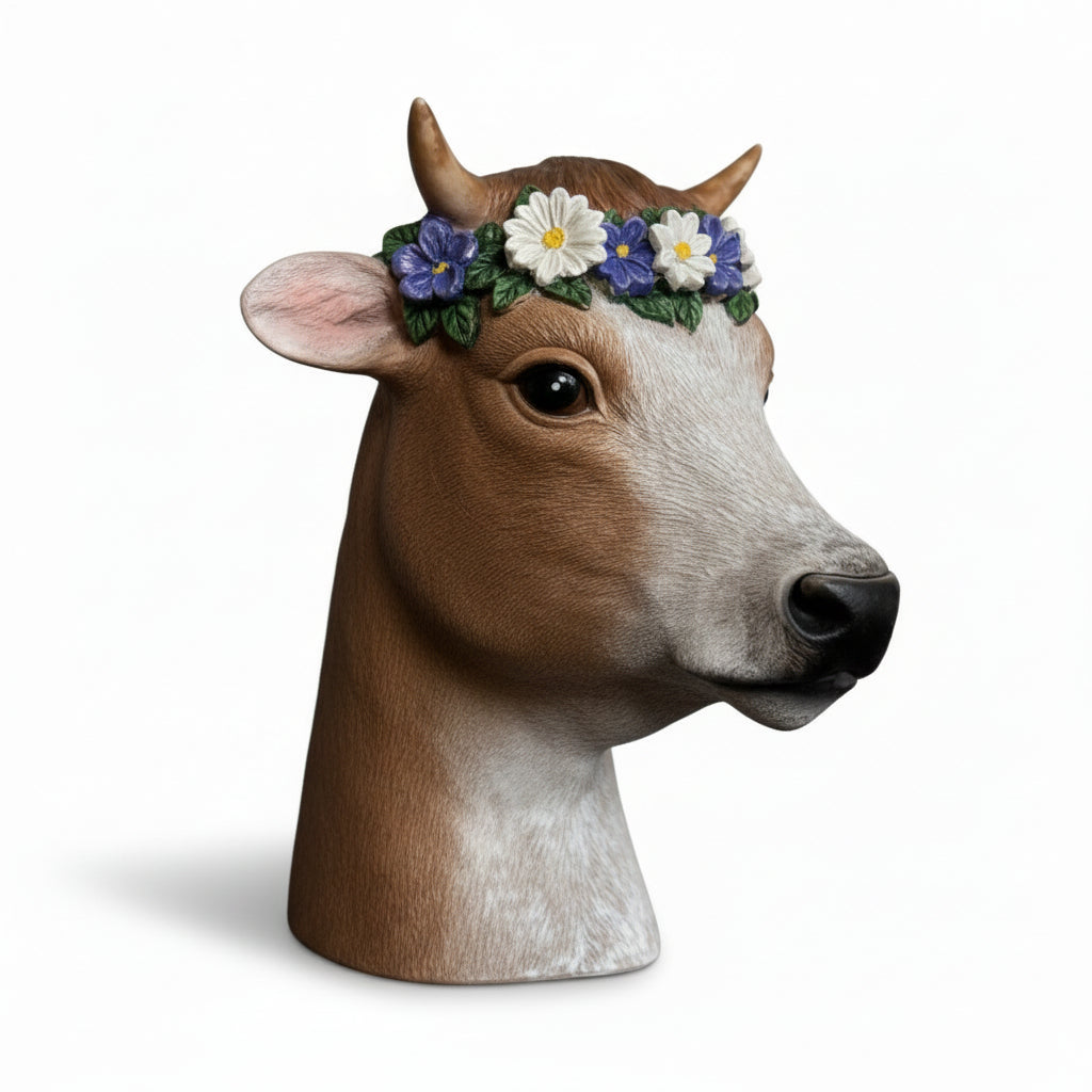 Cow With Laurel (F190-RA Burt)