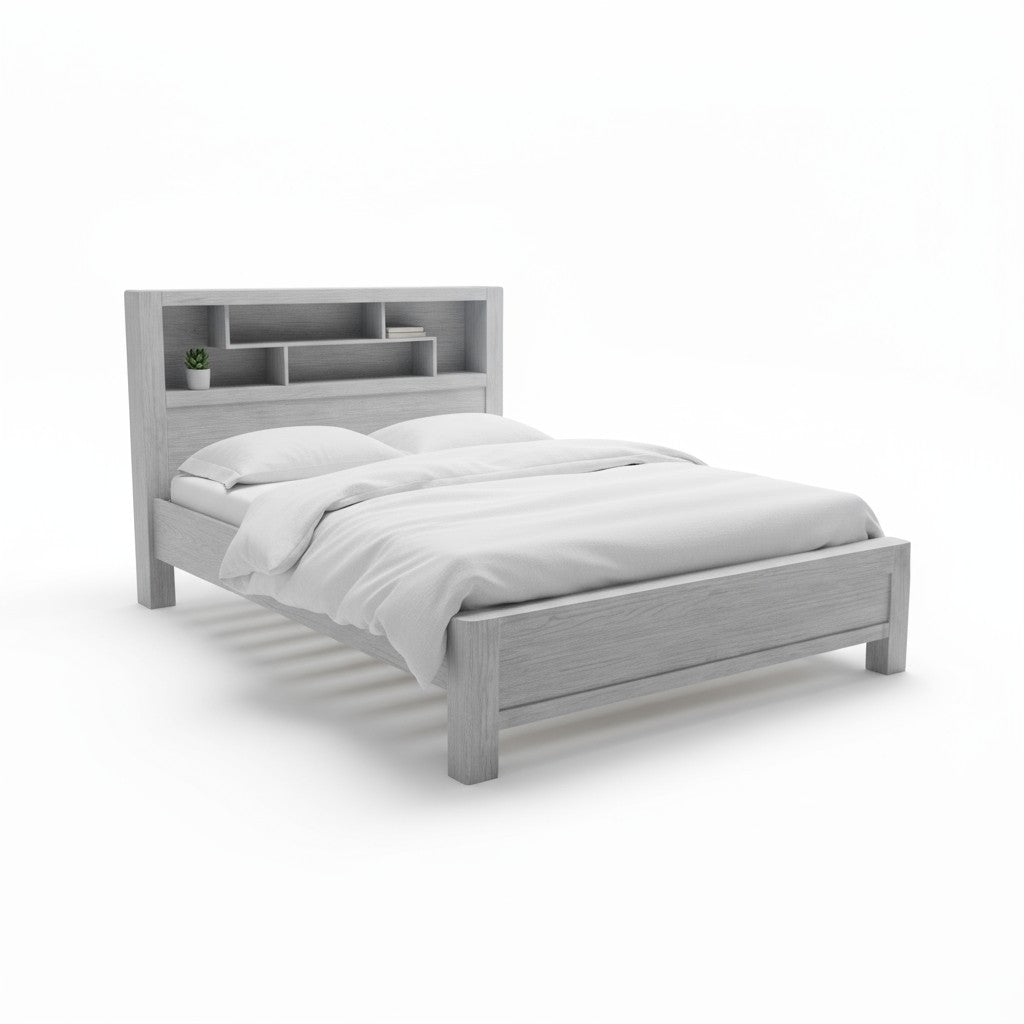 Mandy Queen bed with Bookcase