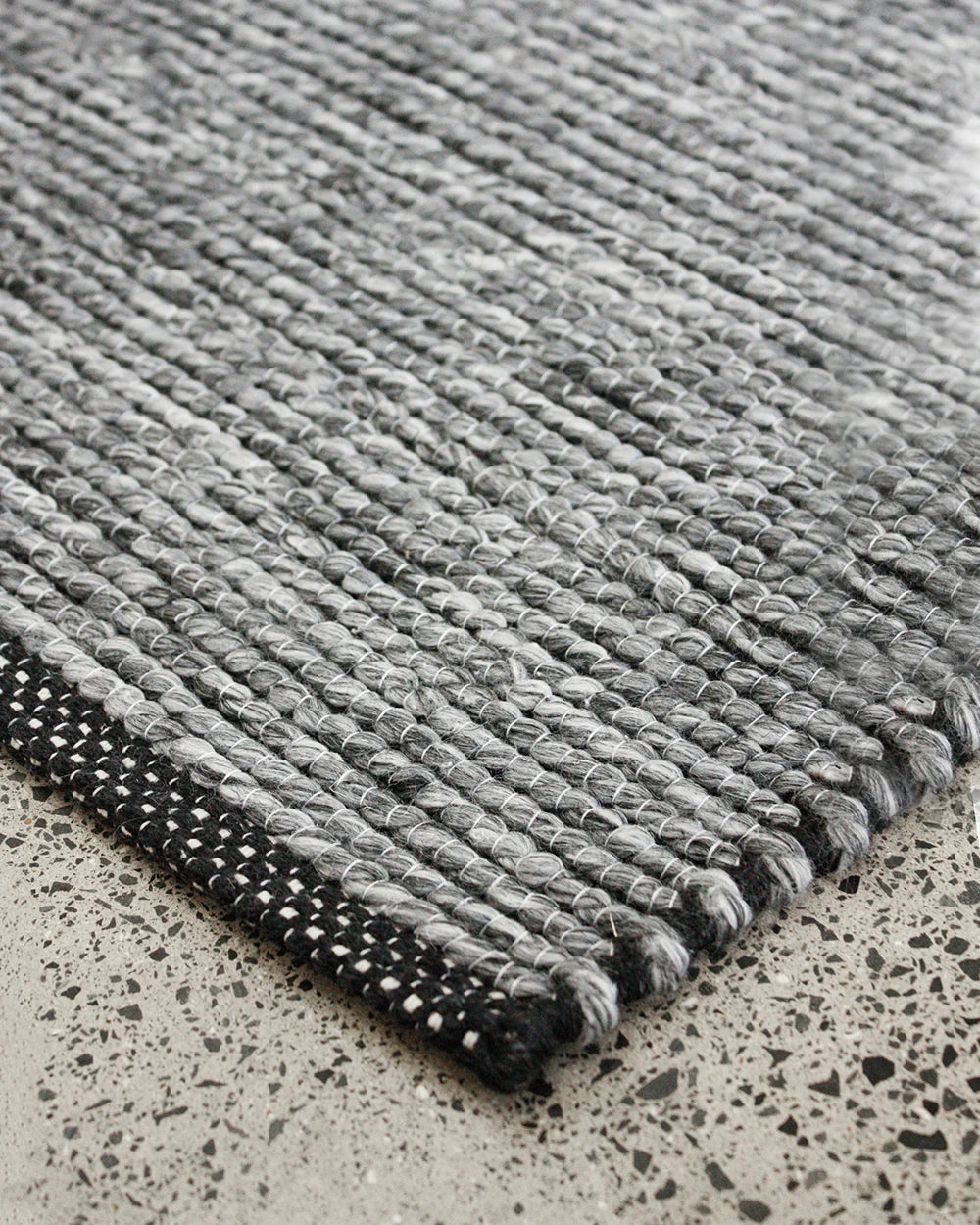 Shetland Floor rug Shist Grey (150x220)