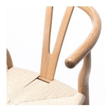 Wishbone Chair Natural Oak Natural Rope Seat