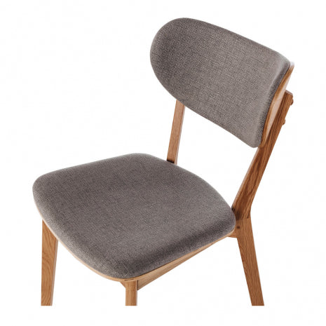 Zurich Chair (Black Oak) Dark Grey (Copy)