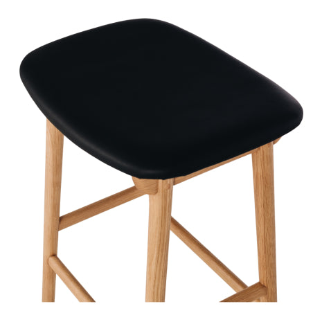 Niles Barstool (Natural Oak) PU