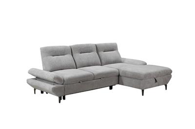 Capella 2 Seater Chaise Right Hand Facing (Grey)